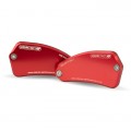 Oberon Billet Brake & Clutch Reservoir Caps For Nissin Master Cylinders On MV Agusta Models